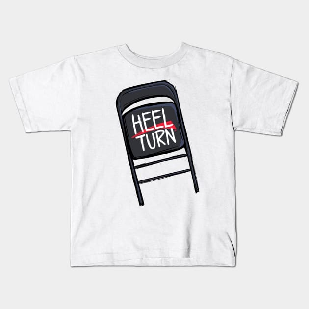 Heel Turn Chair Kids T-Shirt by Gerty